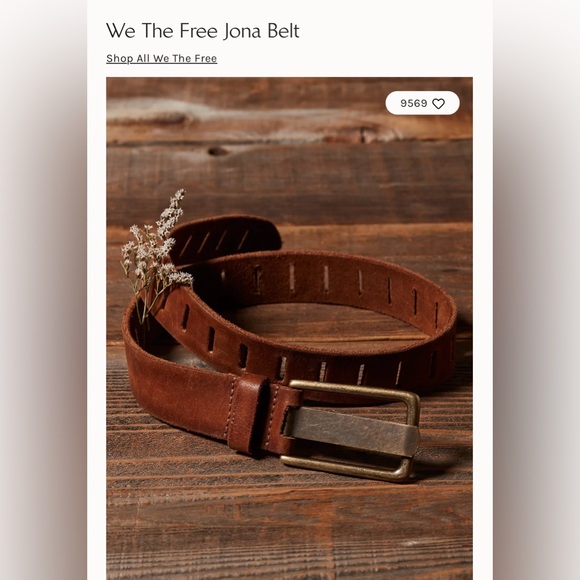 Free people we the free Jona belt - Picture 7 of 16